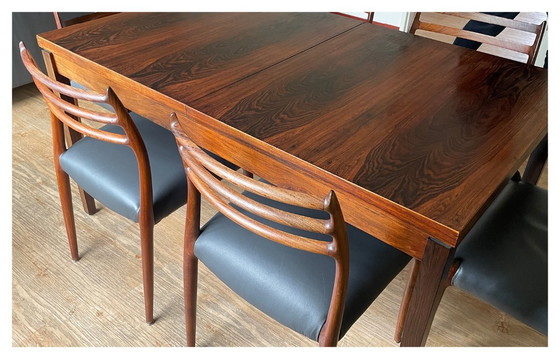 Image 1 of Table de salle à manger vintage design scandinave (1960s)