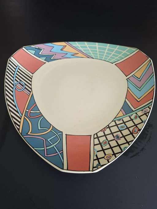 Vintage Rosenthal FLASH – Vase & Schale – Design von Dorothy Hafner (1980er Jahre) – servies, Porcelain (photo 2 of 6)