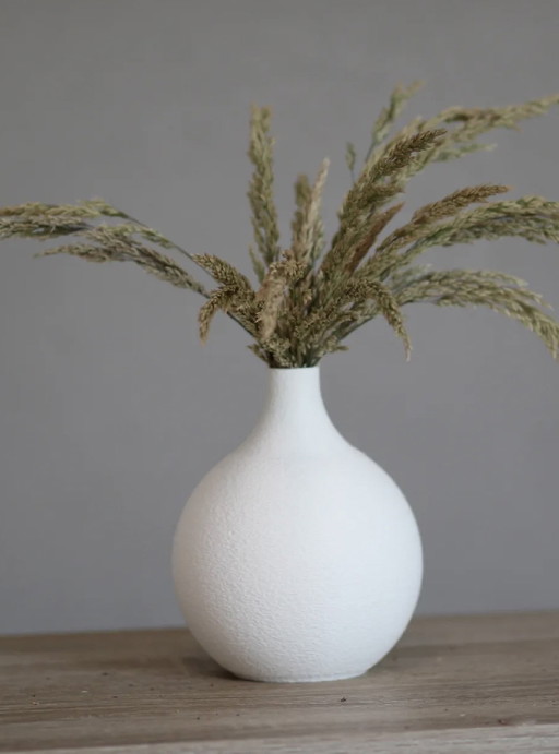 FORMA – Minimalist Structure Design Vase in White