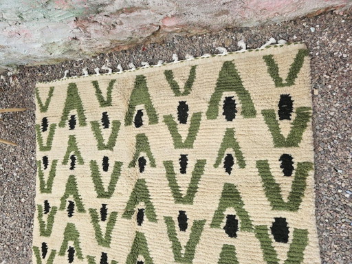 Tapis marocain traditionnel en laine 300cmx200cm