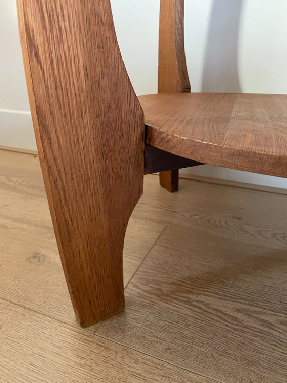 Amsterdam School side table, 1920s – Wood (photo 5 of 8)