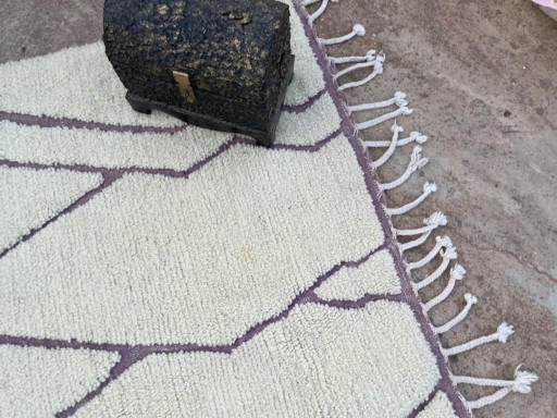 Marokkaans Berber tapijt met natuurlijke charme, 250 cm x 150 cm – vloerkleden en tapijten, Wool (photo 2 of 5)
