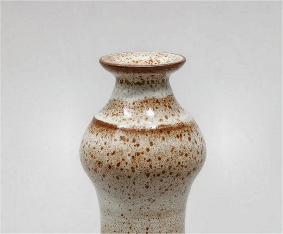 Image 1 of Glazed ceramic vase signed Jacques Pouchain – Dieulefit workshop – 1960s/70s