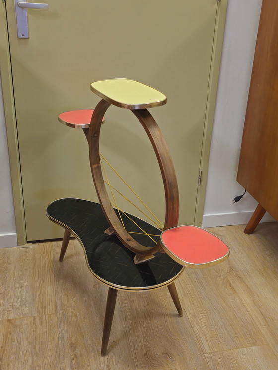 Image 1 of Vintage Plant Table Flower Table Side Table