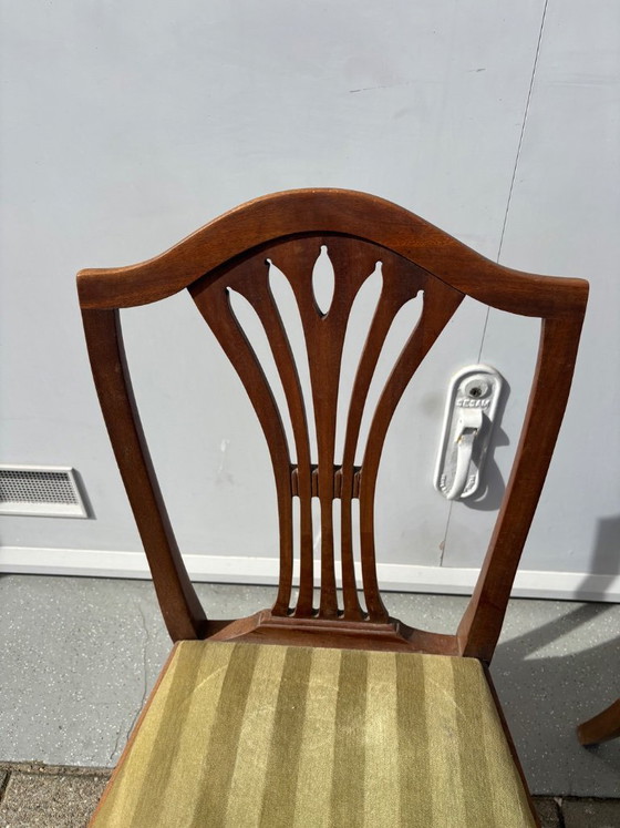 Image 1 of Sillas de comedor antiguas, 2 piezas