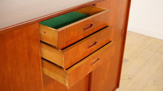 Image 1 of Vintage highboard | Wall cabinet | Teak |