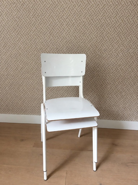 Sillas Zuiver Back to School (juego de 2) – Sillas de comedor, Metal, Madera (photo 4 of 5)