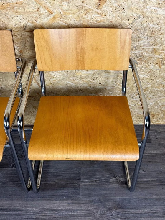 Image 1 of 5 sillas de los años 80, sillones voladizos, diseño Plurima Italia