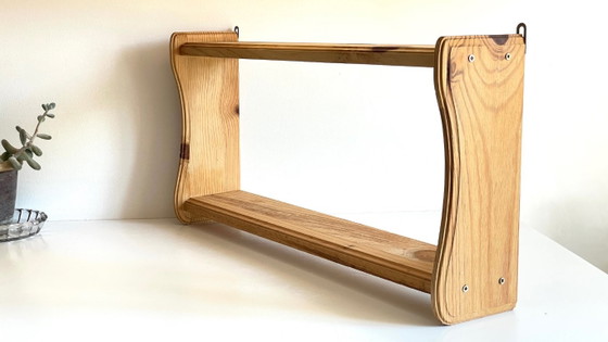 Vintage Raw Wood Shelf – Shelving unit (photo 15 of 20)