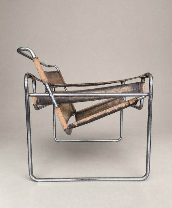 Image 1 of Vintage Wassily Chair B3 – Marcel Breuer, Bononia, c60s
