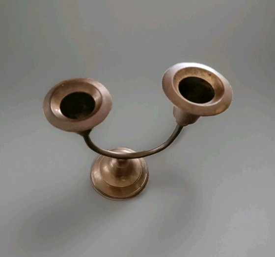 Image 1 of Messingkandelaber aus den 1950er Jahren