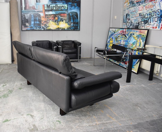 Beautiful Vintage B&B Italia Alanda Paolo Piva Design Sofa – 3-5 seaters, Leather, Metal (photo 6 of 8)