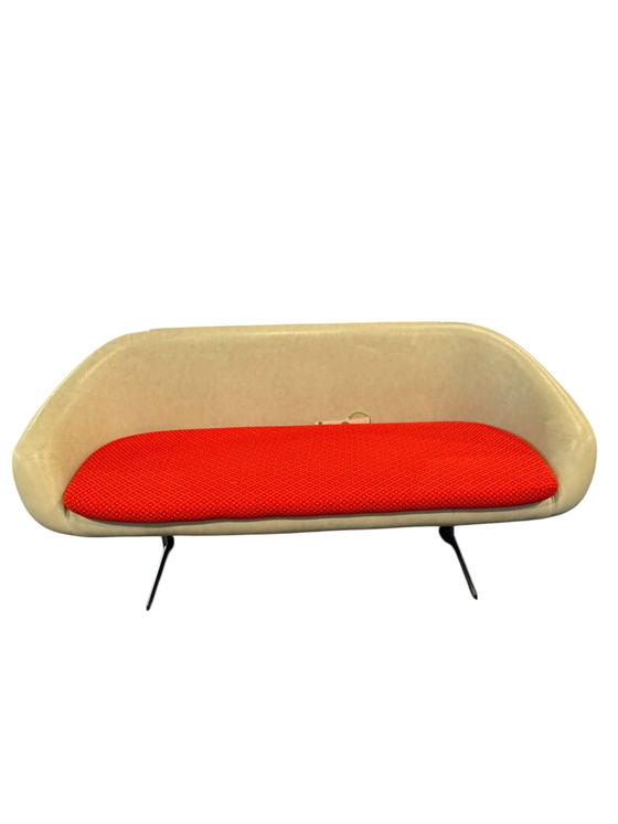 Space Age Woonbank en Stoelen – Zithoek, Metaal, Textiel, 1990 (photo 3 of 8)