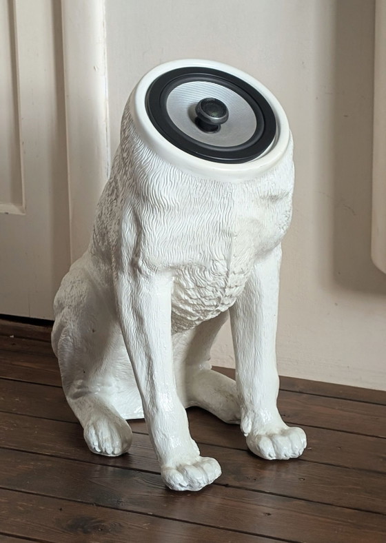 Dog Speaker Set Buro Vormkrijgers, Sander Mulder, Decorative Objects, Plastic, White (photo 4 of 13)