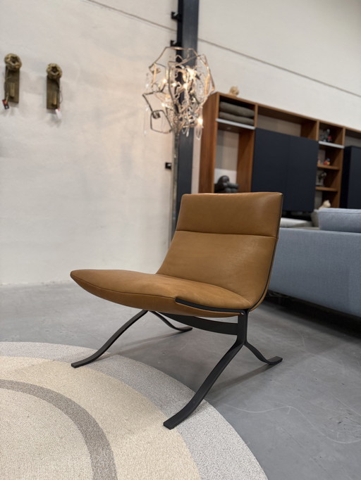 Eyye Juno Armchair Loxton leather Cave
