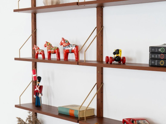Teak modular shelving unit, Danish design, 1960s, made in Denmark – Bookcases, Wood (photo 6 of 22)