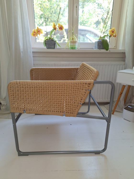 Image 1 of Lot de 2 chaises INDUSTRIELL (Piet Hein Eek pour IKEA)