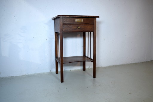 Tavolino antico anni '20, consolle, tavolino laterale, tavolino vintage
