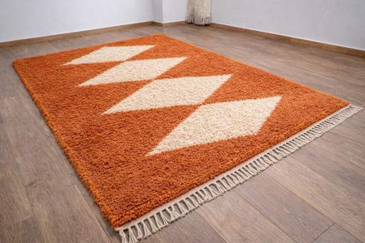 Traditioneller marokkanischer Teppich, 200 cm x 300 cm