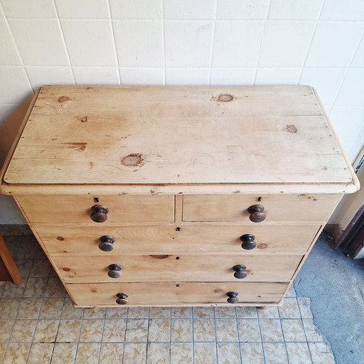 Cassettiera antica in legno / Credenza / Cassettiera / Cassettiera