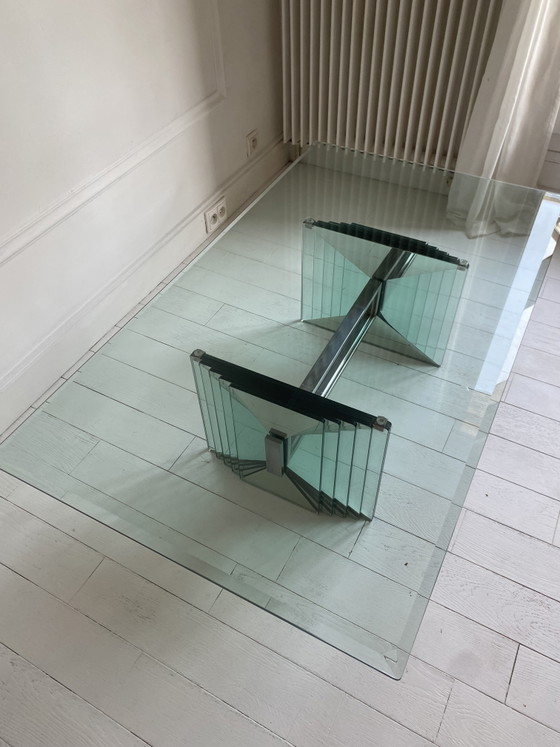 Image 1 of Tavolino da caffè in vetro Gallotti e Radice