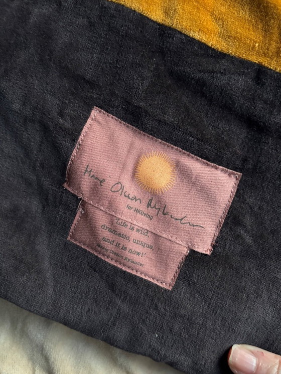 Image 1 of HK living X Marie Olsson Coperta Patchwork Plaid