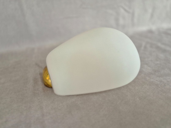 Image 1 of Lampada da parete vintage in vetro di metà secolo Wilhelm Wagenfeld Peill & Putzler