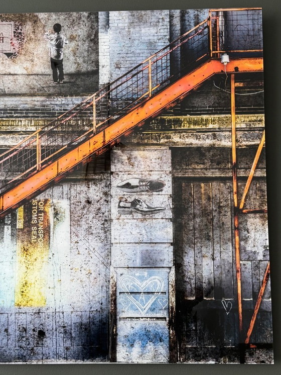 Image 1 of Alain Delvoye The Wall 120x80 plexiglás edición limitada