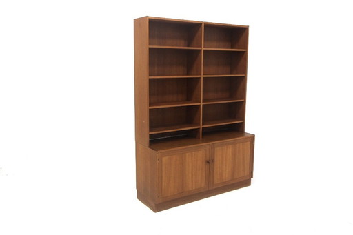 Librería de teca “Domi Monté”, Nils Jonssons, Suecia, 1960