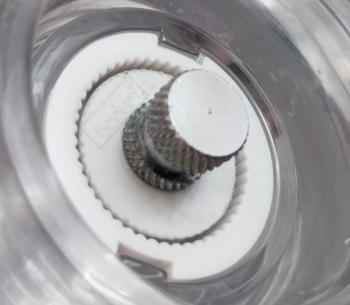 Carsten Jorgensen molinillo de sal y pimienta posmoderno 'Peppino' Bodum aprox. 1990