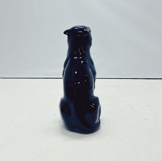 Image 1 of Statue de la Panthère Noire en céramique