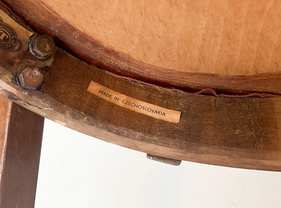 Image 1 of Raro conjunto de sillas modelo 209 (2) de Ligna Thonet, década de 1940