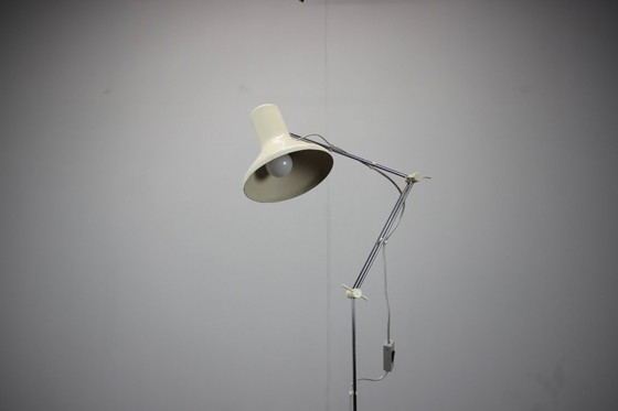 Image 1 of Mid Century Verstelbare Vloerlamp, door J. Hurka voor Napako, Tsjecho-Slowakije, 1960