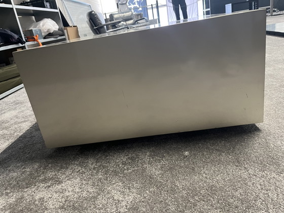 Stoere Metalen Design Salontafel – 80 X 80 X 40 Cm (photo 4 of 10)