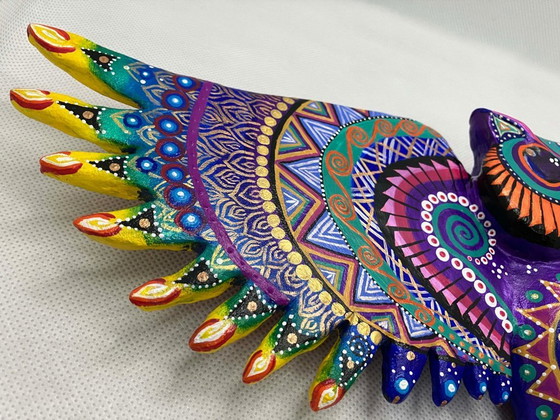 Image 1 of Una statuina di gufo da favola. Realizzata a mano dall'artista.