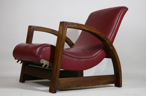 Image 1 of Sillones reclinables Art Déco, Europa Central, década de 1930