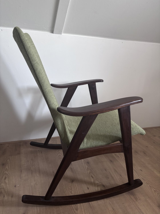 Image 1 of Louis van Teeffelen rocking chair Mid-Century Design