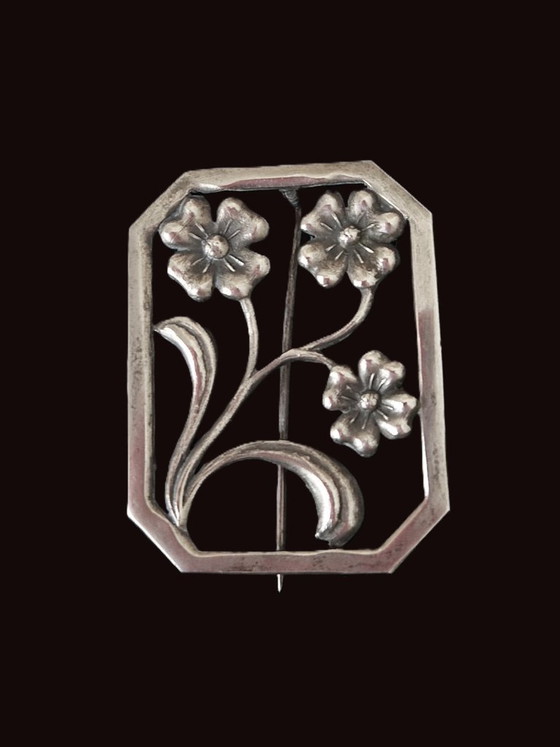 Ragnar Wahlberg - Swedish silver brooch from 1943 – Decorative Objects (photo 2 of 5)