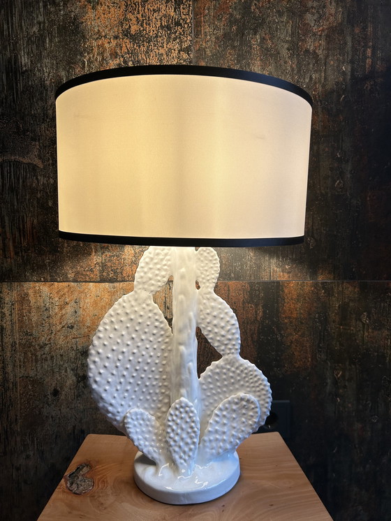 Image 1 of Vintage design table lamp ceramic Italy 1960s