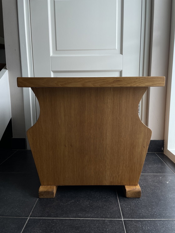 Image 1 of Midcentury houten bijzettafel