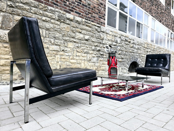 Image 1 of Florence Knoll armchair seating group sofa office office chairs 60s vintage