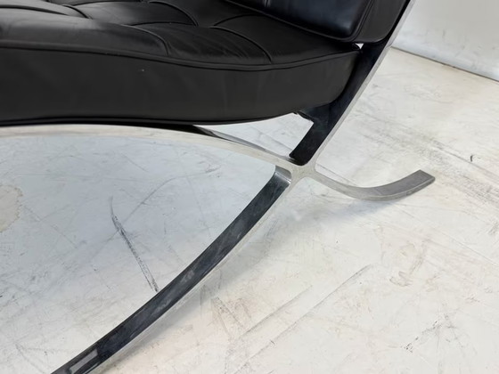 Knoll International Barcelona Fauteuil en cuir Design – Chaises & fauteuils, Leather, Metal, Vintage (photo 15 of 19)