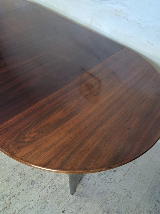 Tavolo allungabile in palissandro, disegnato da J. Andersen, Danimarca, anni '60 – Tavoli da pranzo, Wood (photo 2 of 6)