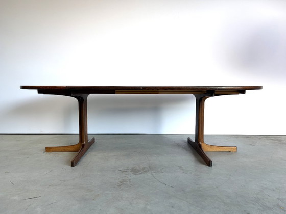 Tavolo da pranzo svedese allungabile Mid-century in teak, anni '60 – Tavoli da pranzo, Legno (photo 10 of 12)