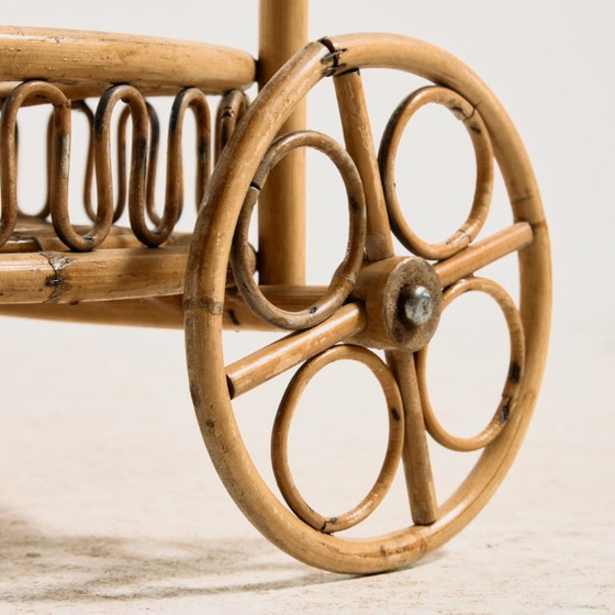 Carrito MK11091 de bambú y ratán – Carritos de bar, Bamboo (photo 9 of 10)