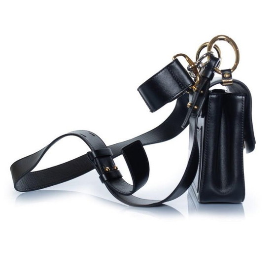 Image 1 of Borsa Chloé modello C in pelle nera