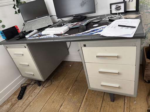 Two vintage Gispen desks