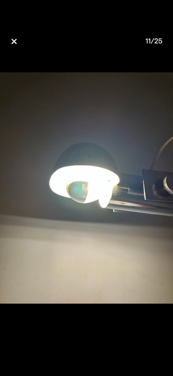 Image 1 of Vintage table lamp desk lamp Italian T395 Luci Robbert Sonneman 70s
