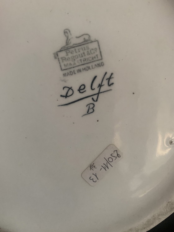 Image 1 of 1x set of vases Delft Petrus Regout