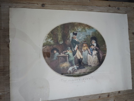 Gravure Ancienne G. Morland – lithos zeefdrukken, Paper (photo 2 of 15)